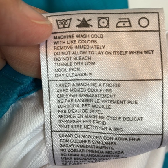 VTG 1990s sz M Nike windbreaker over head jacket, zip-up, color-block design - Picture 9 of 10